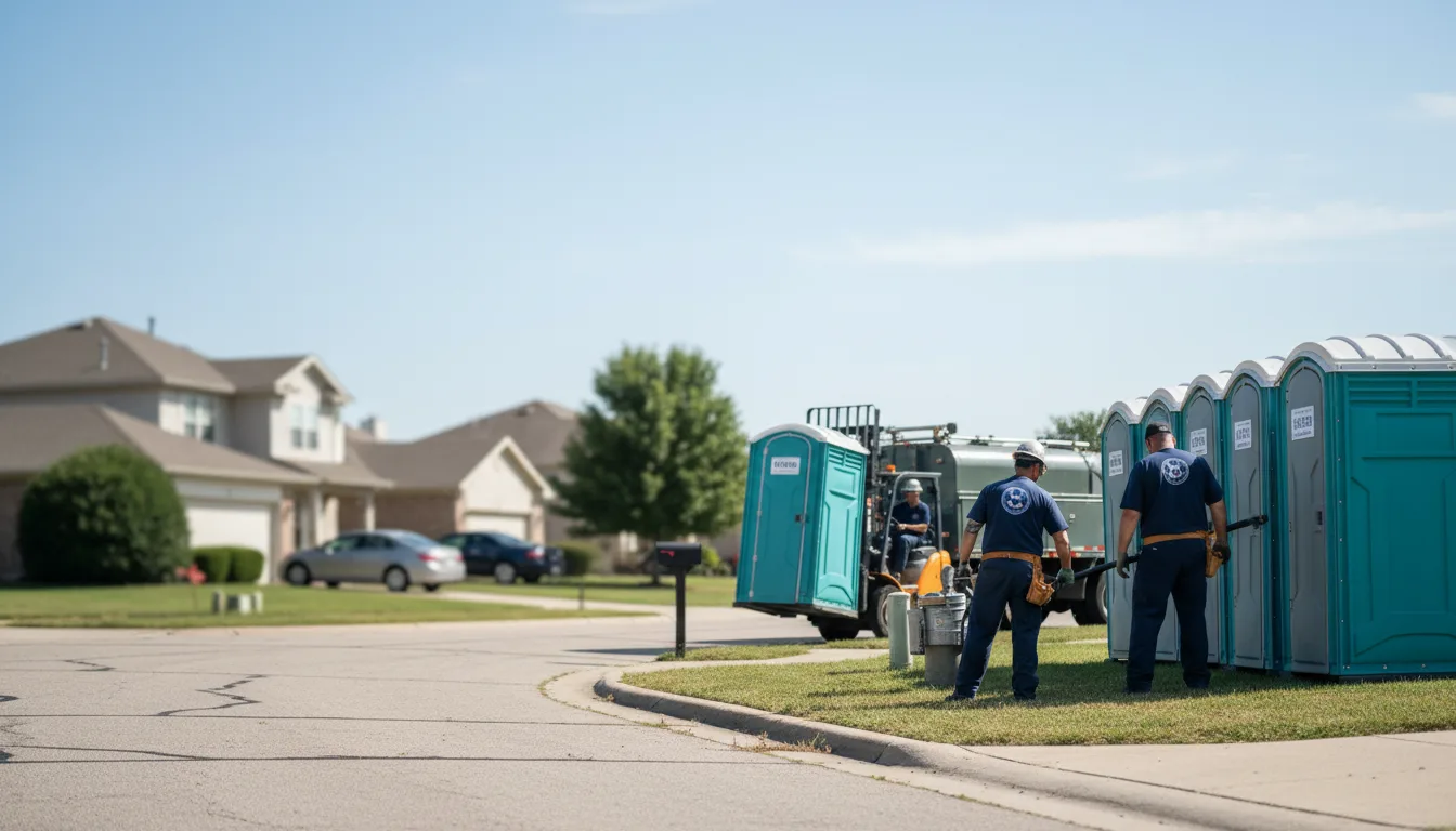 Porta Potty Rental in Christine, TX near me